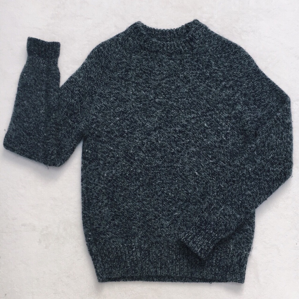 gray j. crew wool sweater - Picture 1 of 2